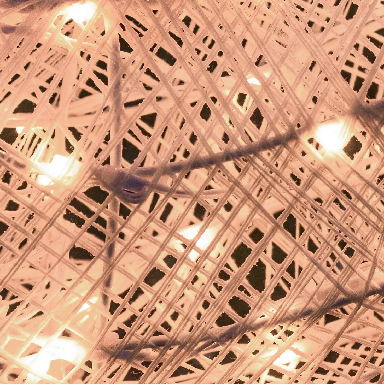 Renna con testa ruotata 3D Light Cream & Brown, h 160 cm, 380 Dual LED bianco extra caldo e bianco freddo