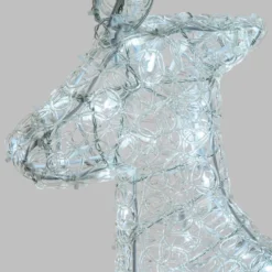 Renna Thin 3D, h 85 cm, led bianco freddo