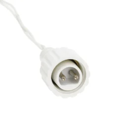 Rete Smart Connect, 2 x h. 1 metri, 120 led bianco freddo, cavo bianco