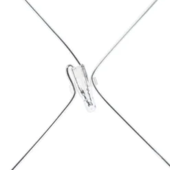 Rete 2 x h 1 m, 64 maxiled bianco caldo, cavo trasparente, prolungabile