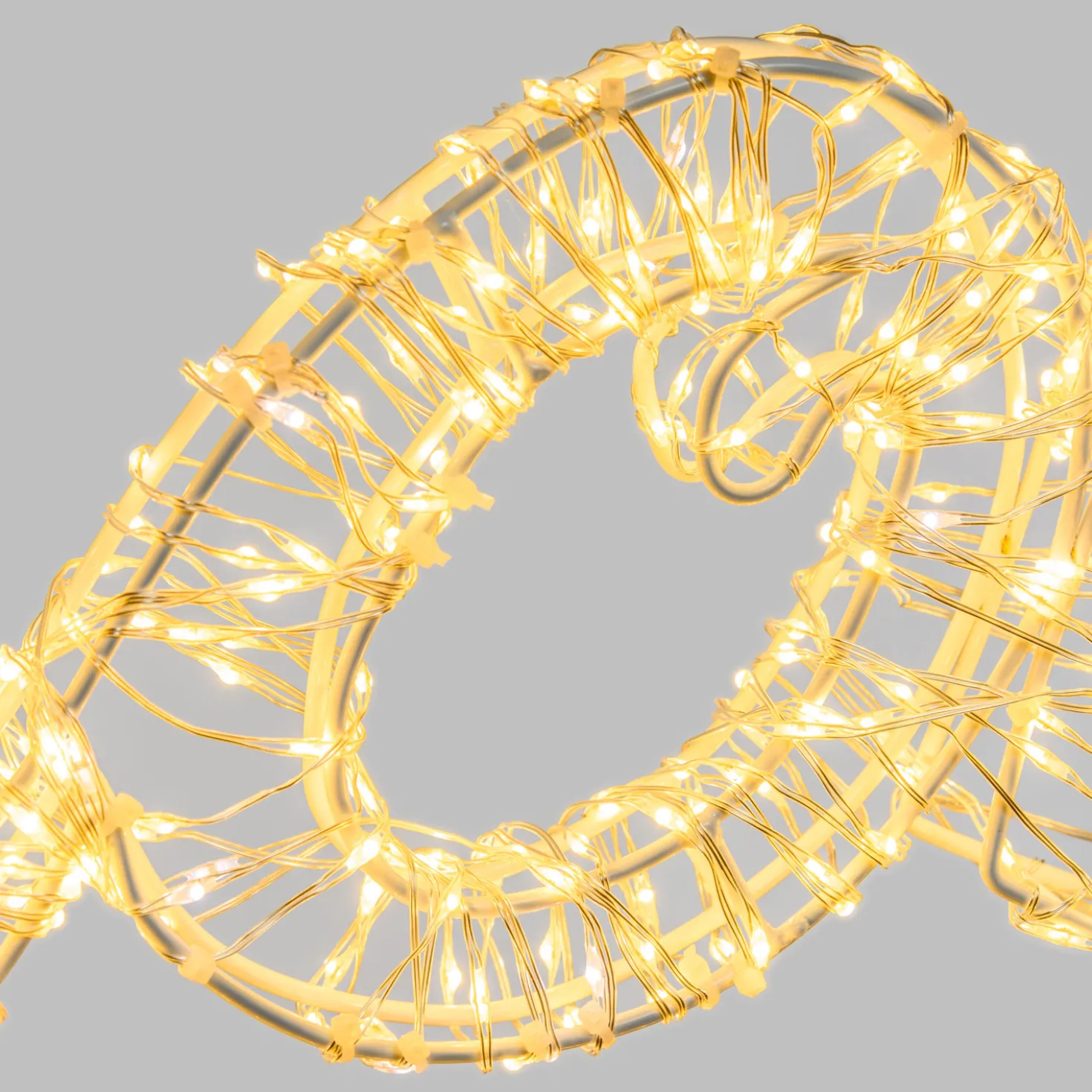 Scritta Buon Natale 3D, 102 x h 57 cm, 3200 microled bianco caldo e freddo, uso esterno