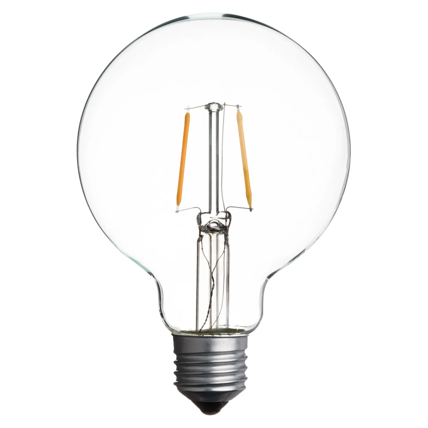 Serie VINTAGE LED 36V, Lampadina di ricambio Globo Ø 95 mm, led bianco caldo
