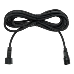 Serie VINTAGE LED 36V, Prolunga di 4 metri, cavo nero