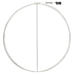 Sfera bianca ripiegabile 3D, Ø 94 cm, microled bianco caldo e freddo, uso interno
