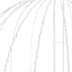 Sfera bianca ripiegabile 3D, Ø 54 cm, microled bianco caldo e freddo, uso interno