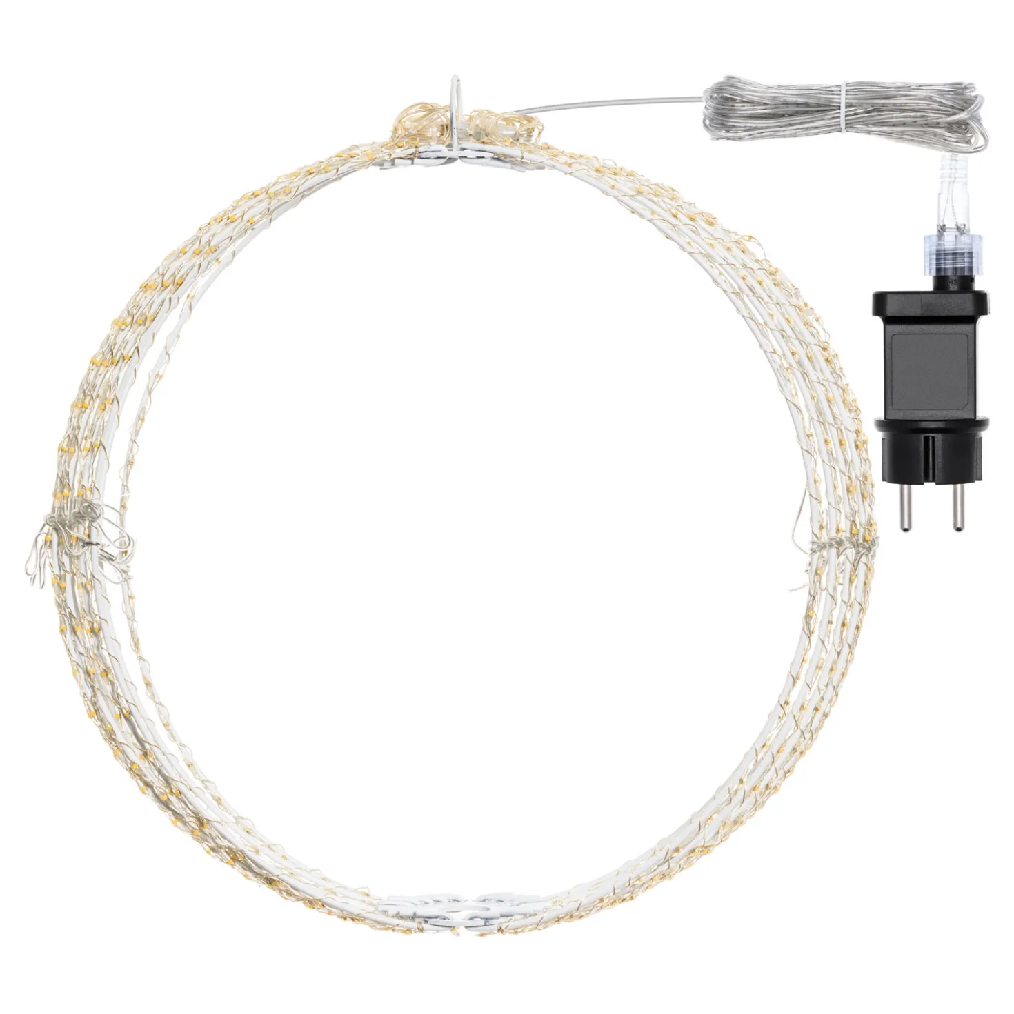 Sfera bianca ripiegabile 3D, Ø 30 cm, microled bianco caldo e freddo, uso interno