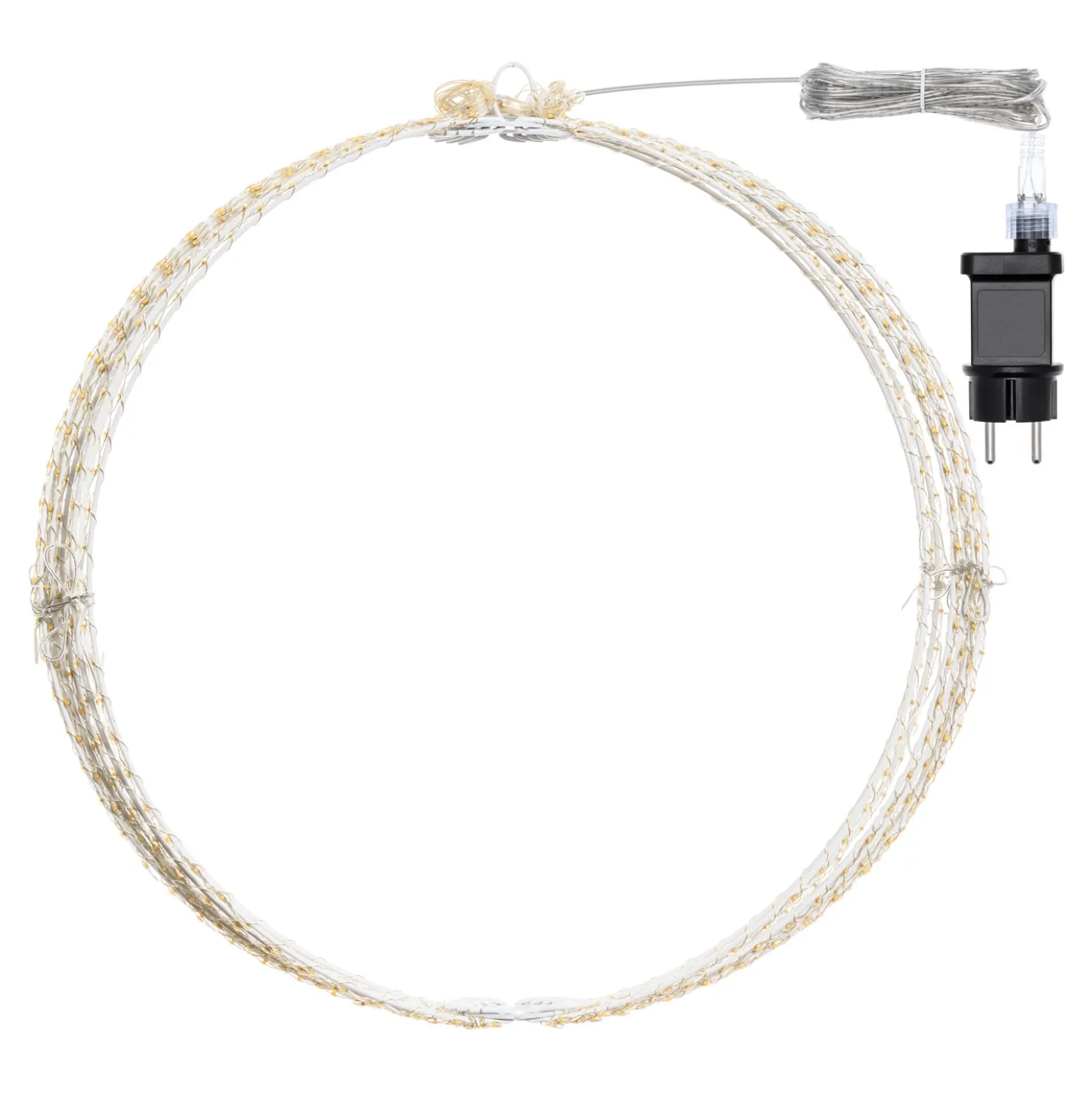 Sfera bianca ripiegabile 3D, Ø 40 cm, microled bianco caldo e freddo, uso interno