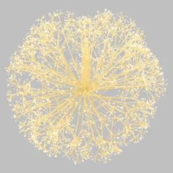 Sfera RICCO con rami bianchi, Ø 1 m, 3780 microled bianco caldo, uso interno