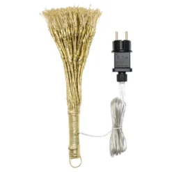 Sfera RICCO con rami champagne, Ø 40 cm, 576 microled bianco caldo e bianco freddo, uso interno