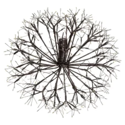 Sfera RICCO con rami marroni, Ø 40 cm, 576 microled bianco caldo, uso interno