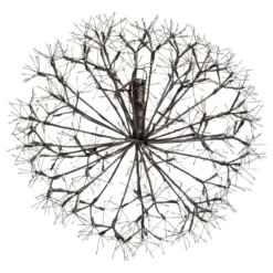 Sfera RICCO con rami marroni, Ø 50 cm, 912 microled bianco caldo, uso interno