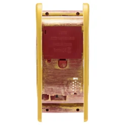 Slitta decorata con Babbo Natale a batteria con glitter nell'acqua