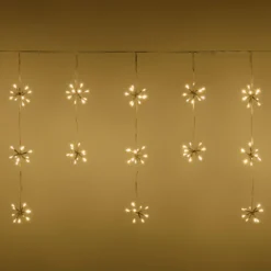 Stalattite Bunch 3 x h 0,7 m, led bianco caldo