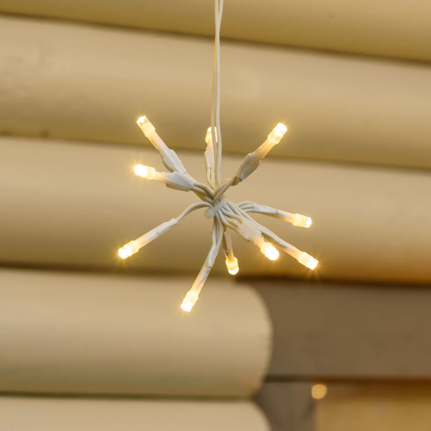 Stalattite Bunch 3 x h 0,7 m, led bianco caldo