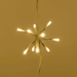 Stalattite Bunch 3 x h 0,7 m, led bianco caldo