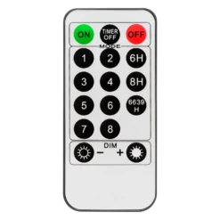 Stalattite con cristalli di neve, h 1,05 m, led bianco freddo