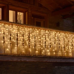 Stalattite di luci, 432 led bianco caldo