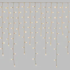 Stalattite di luci, 432 led bianco caldo