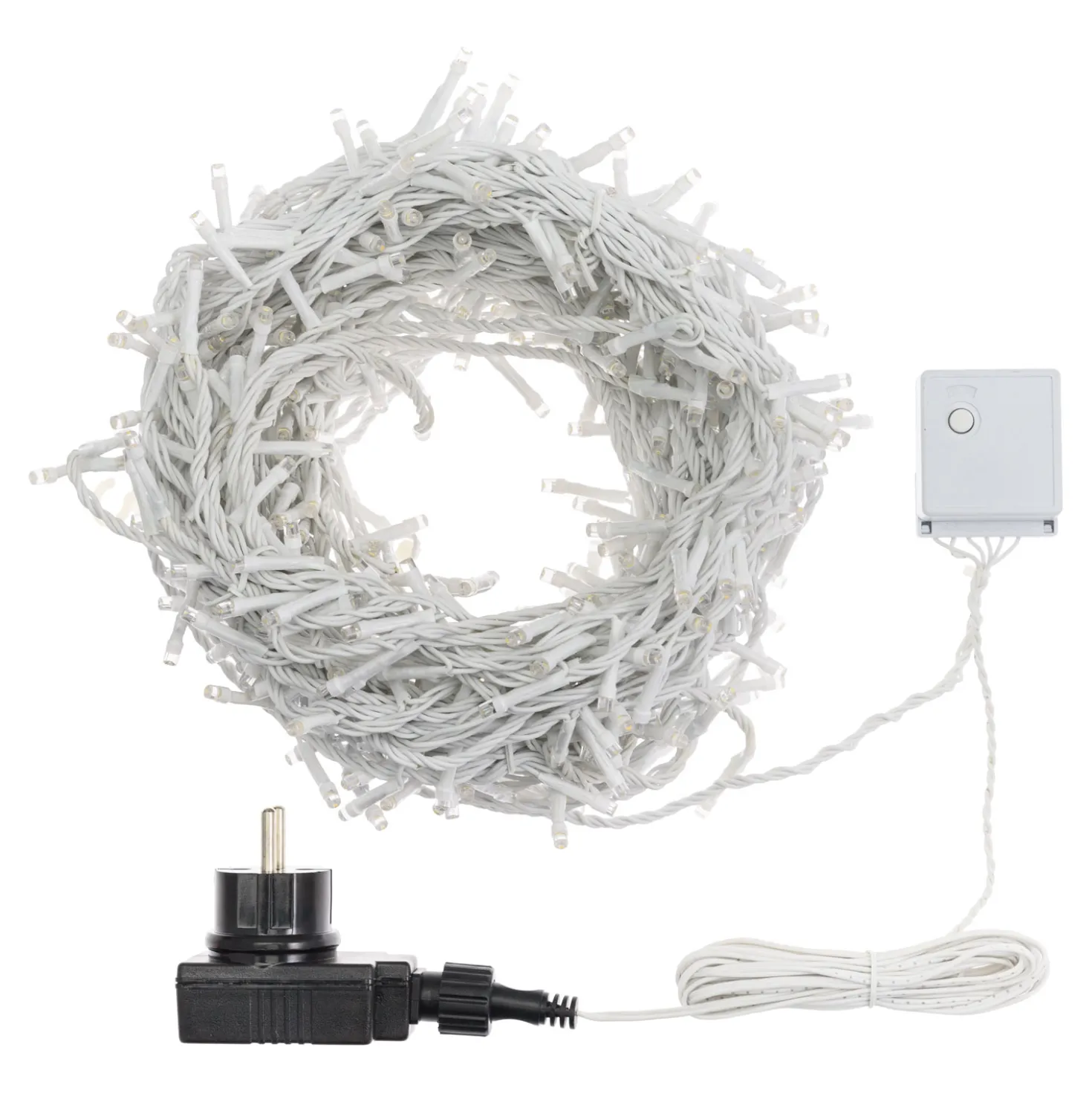 Stalattite effetto Nevicata, 480 led bianco freddo