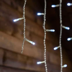 Stalattite 3 x h 0,7 m, 60 led bianchi