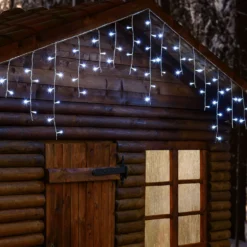 Stalattite 3 x h 0,7 m, 60 led bianchi