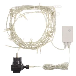 Stalattite 3 x h 0,7 m, 60 led bianchi