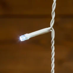 Stalattite 5 x h 1 m, 182 led bianchi