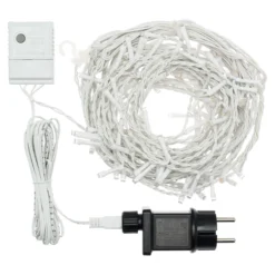Stalattite 3,6 x h 0,9 m, led bianco caldo