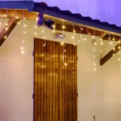 Stalattite 30,08 x h 0,6 m, 720 led bianco caldo