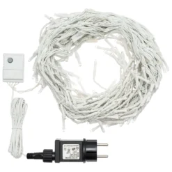 Stalattite 6 x h 0,4 m, led bianco caldo