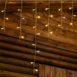 Stalattite 2,7 x h. 0,8 m, 66 led bianco caldo e bianco freddo