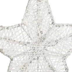 Stella Bianca 3D Ø 35 cm, Dual Color LED bianco caldo e freddo