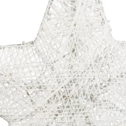 Stella Bianca 3D Ø 55 cm, Dual Color LED bianco caldo e freddo