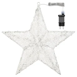 Stella Bianca 3D Ø 45 m, Dual Color LED bianco caldo e freddo