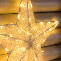 Stella Bianca 3D Ø 45 m, Dual Color LED bianco caldo e freddo
