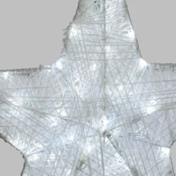 Stella Bianca 3D Ø 45 m, Dual Color LED bianco caldo e freddo