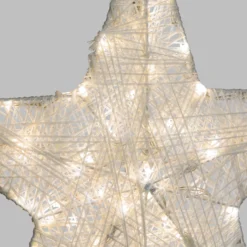 Stella Bianca 3D Ø 45 m, Dual Color LED bianco caldo e freddo