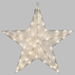 Stella Bianca 3D Ø 45 m, Dual Color LED bianco caldo e freddo