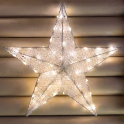 Stella Bianca 3D Ø 45 m, Dual Color LED bianco caldo e freddo