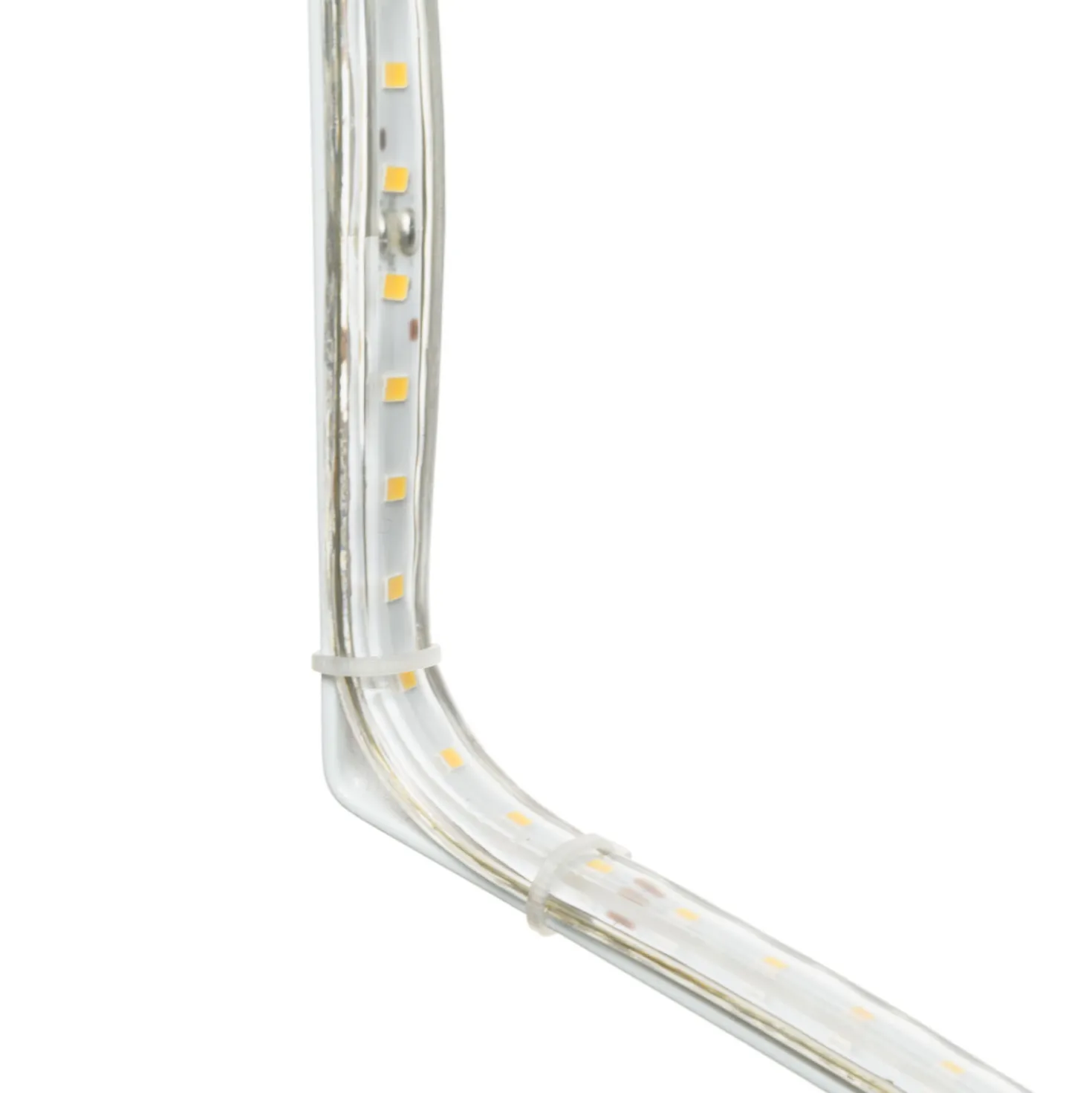 Stella cometa in tubo ultraluminoso 65 x h 28 cm, 196 led bianco caldo