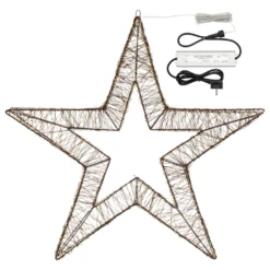Stella 3D, Ø 75 cm, 3500 Micro led bianco caldo e bianco freddo, uso interno