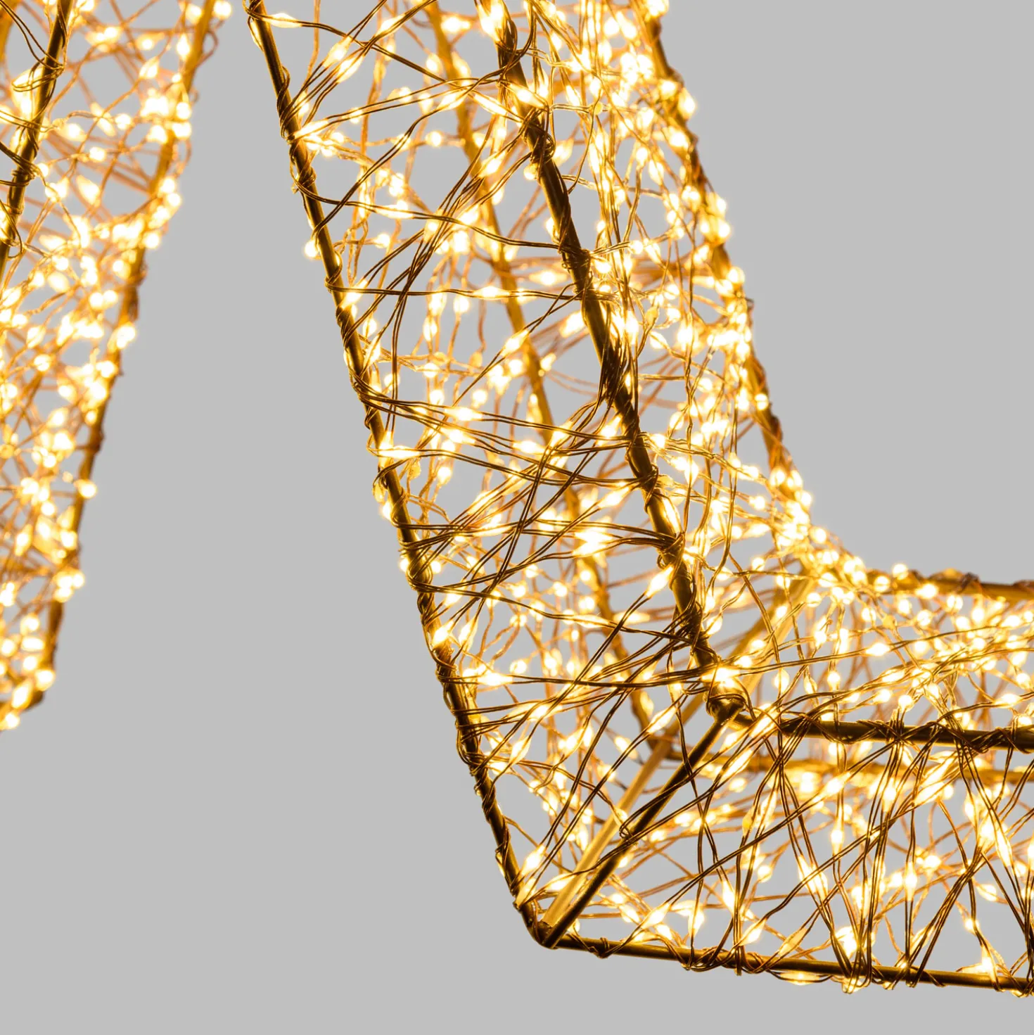 Stella 3D, Ø 110 cm, 7000 Micro led bianco caldo e bianco freddo, uso interno