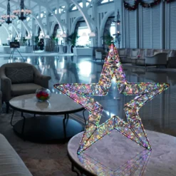 Stella 3D, Ø 55 cm, 2000 Micro led RGB cambiacolore, uso interno