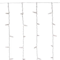 Tenda Connect ProLine 36V, 1 x h 2 m, 160 maxiled bianco caldo, cavo trasparente, prolungabile