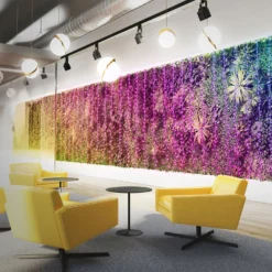 Tenda Twinkly Plus RGB e Bianco caldo, 1 x h 2 metri, 250 Pixel Led, cavo nero
