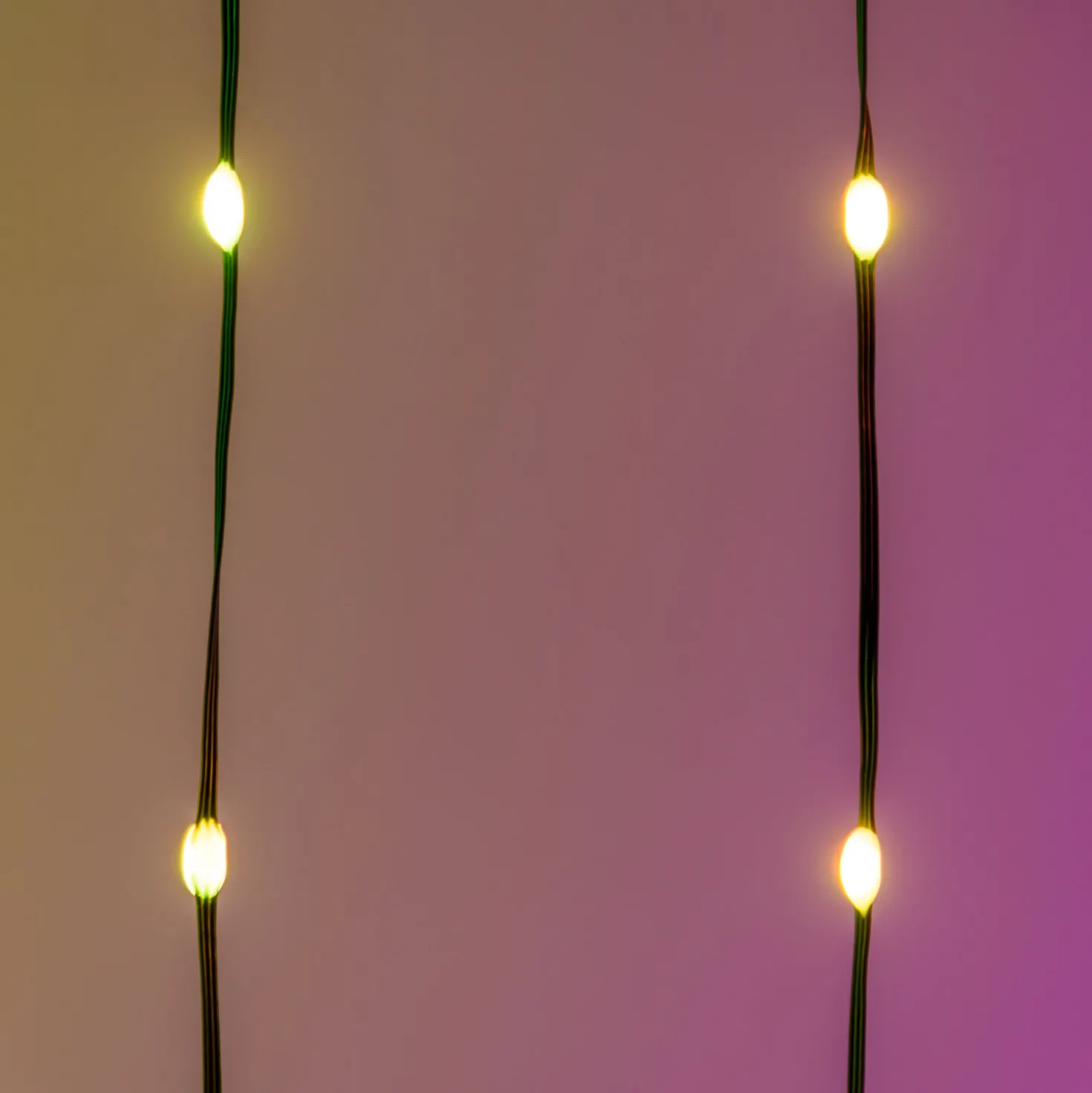 Tenda 3 x h 1 m, Gocce di luce multicolor RGB alta luminosità