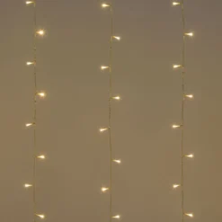 Tenda 3 x h 1,52 m, 182 led bianco caldo