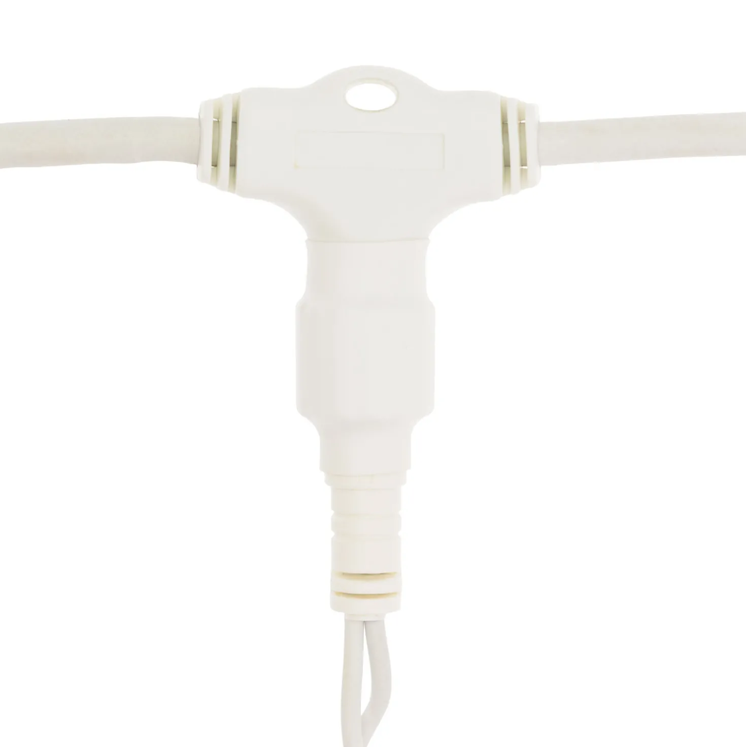 Tenda 2 x h 1,5 m, 304 maxiled bianco caldo, cavo bianco, prolungabile, IP67