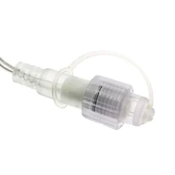 Tenda 1 x h 2 m, 84 maxiled bianco caldo e bianco freddo, cavo trasparente, prolungabile