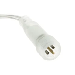 Tenda 1 x h 2 m, 84 maxiled bianco caldo e bianco freddo, cavo trasparente, prolungabile